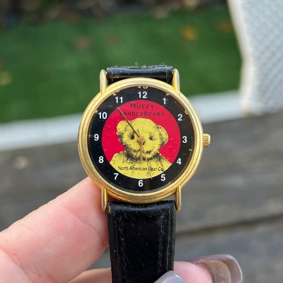 Vintage The Muffy Vanderbear Collection Watch North American Bear Co. with Box - Picture 2 of 14